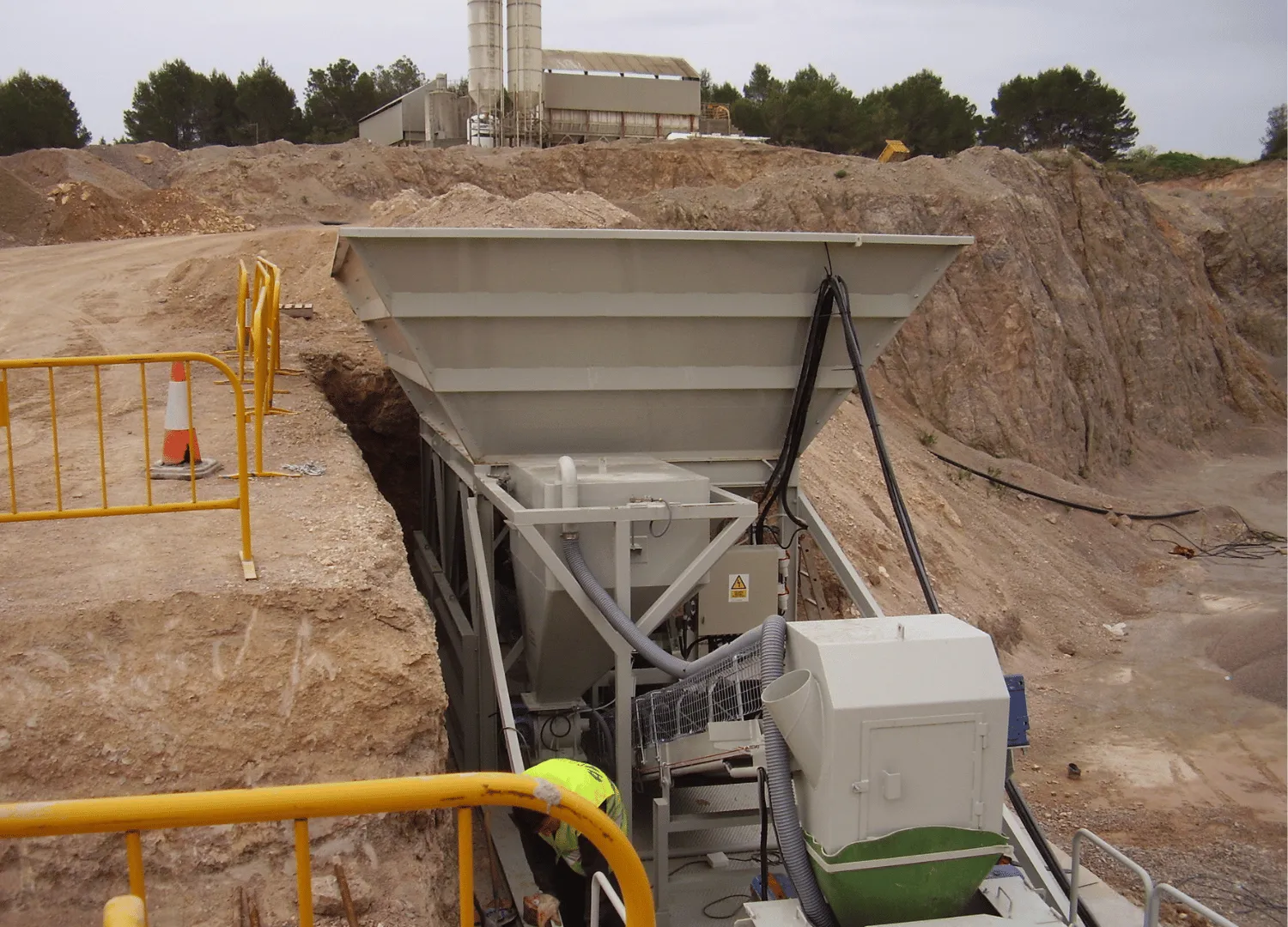 PLANTA GRAVA CEMENTO